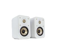 Polk Audio Signature Elite ES10 Satellite Surround Speakers, High-Resolution, Hi-Fi, Dolby Atmos & DTS:X Compatible, Wall-Mountable (Pair) - White