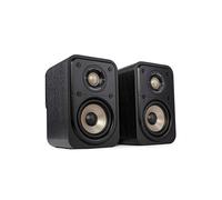 Polk Audio Signature Elite ES10 Satellite Surround Speakers, High-Resolution, Hi-Fi, Dolby Atmos & DTS:X Compatible, Wall-Mountable (Pair) - Black