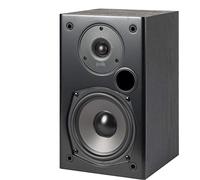 Polk Audio T15 Bookshelf Speakers, Speaker System for Home Cinema Sound System, 0.75" Tweeter & 5.25” Dynamic Balance Driver, Wall Mountable, Dolby & DTS - Black