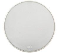 Polk Audio V6S Vanishing in-Ceiling Speaker (Single), Ideal for All Rooms, Features Polypropylene Cone Driver, Dual Silk Dome Tweeters, Easy Installation, Includes Paintable Magnetic Grille