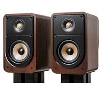 Polk Signature Elite ES15 Bookshelf Speaker - Hi-Res Audio Certified, Dolby Atmos & DTS:X Compatible, 1" Tweeter & 5.25" Woofer, Power Port Technology for Effortless Bass (Pair, Contemporary Walnut)