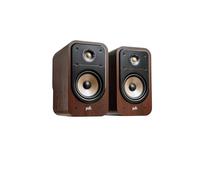 Polk Signature Elite ES20 Bookshelf Speaker - Hi-Res Audio Certified, Dolby Atmos & DTS:X Compatible, 1 Inch Tweeter & 6.5 Inch Woofer, Power Port Technology for Effortless Bass (Pair, Contemporary
