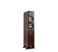 Polk Signature Elite ES50 Tower Speaker - Hi-Res Audio Certified and Dolby Atmos & DTS:X Compatible, 1" Tweeter & (2) 5.25" Woofers, Power Port Technology for Effortless Bass, Contemporary Walnut