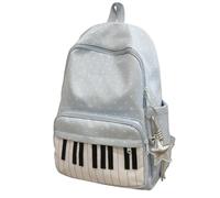 Polka Dot Backpack Cute School Bags for Girls - 2026 School Backpacks Aesthetic Piano Design School Backpack Lightweight Large - Bookbag for Teenage College Primary Secondary Middle