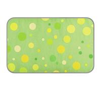 Polka Dot Billiard Green Summer Cooling pad for Dog Self Cooling cat Blankets for Indoor Cats for Kittens Travel Non Slip Manta refrescante para perro M
