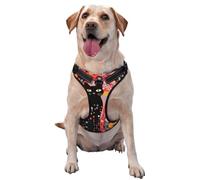 Polka Dot Cat X-Large Printed pet Traction Vest for Pets to wear When Walking The Dog or Climbing Mountains