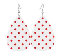 Polka Dot. Holiday Earrings For Women, Festive Star Drop Earrings, Chic Dangle Jewelry For Celebrations