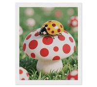 Polka - Dot Ladybug Diamond Art Kits for Adults 16"x20" DIY Diamond Painting Kit for Beginners Gem Art Painting with Round Full Drill Diamonds DIY Paint Paintings for Home Wall Decor Gift