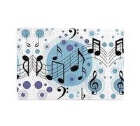 Polka Dot Music note Printed Adult Fun Puzzle wooden puzzle in a plastic box with letters printed on the back home decor party toy