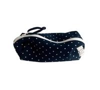Polka Dot Pencil Case for Girls Large Capacity Aesthetic Pencil Pouch | Aesthetic Cute Pencil Case Multifunctional Stationery Pouch for School College Office