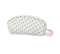 Polka Dot Pencil Case Pen Bag Large Portable Pencil Cases for School | Big Storage Portable Pencilcase for Girls Boys Adults School and Office Stationery Supplies
