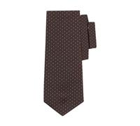Polka Dot Silk Tie - male - Brooks Brothers - Ties - Brown - ONE SIZE - Accessories ONE SIZE