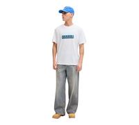 Polka dot T-shirt Jack & Jones Fusion Blanc M