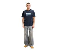 Polka dot T-shirt Jack & Jones Fusion Bleu M