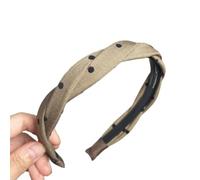 Polka Dot Twisted Fabric Headband