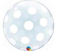 Polka Dots 20"/51Cm Bubble Balloon