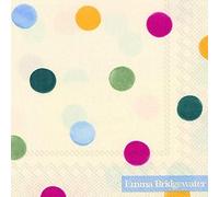 Polka Dots 3ply Napkin 20pk (25 x 25 cm)