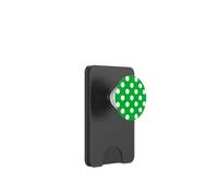 Polka Dots Green And White For Women Girls, Polka-Dot PopSockets PopWallet for MagSafe