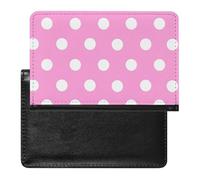 Polka Dots Passport Cover Protector Rfid Blocking Passport Holder Id Card Holder Secure Travel Wallet Organizer for Passport Tickets Credit Cards, style, One Size