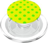 Polka Dots Polka Dots Green Dots Pattern PopSockets PopGrip for MagSafe