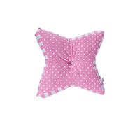 Polka Dots Star Floor Cushion Homescapes Pink One Size