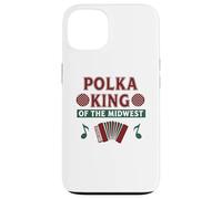 Polka King Of The Midwest Funny Christmas Festive Feeling Case for iPhone 13