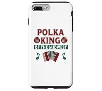 Polka King Of The Midwest Funny Christmas Festive Feeling Case for iPhone 7 Plus/8 Plus