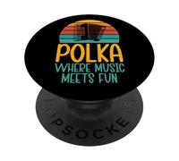 Polka where Music meets Fun Polish Polka PopSockets Adhesive PopGrip