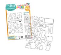 Polkadoodles All The Dirt Gardening Outline Dies for Card Making, Craft, Scrapbooking, Mixed Media.