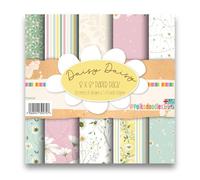Polkadoodles Daisy Daisy 8 x 8 Paper Pack for Card Making, Crafting, Scrapbooking, Art journals, PD8928
