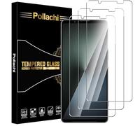 Pollachi [3 Pack for Sony Xperia 1 VII,Sony Xperia 1 VI Screen Protector,Tempered Glass Film for Sony Xperia 1 VII,Sony Xperia 1 VI Protective Film, 9H Hardness,Anti Fingerprints,No Bubbles