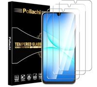 Pollachi[3 Pack Screen Protector for Samsung Galaxy A17 5G,Samsung Galaxy A26/A16 Tempered Glass Film,Protective Film 9H Hardness,Shatterproof,Anti Fingerprints,No Bubbles