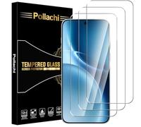 Pollachi[3 Pack Screen Protector for Vivo X300 Pro Tempered Glass Film,Drop-proof up to 10m,Prevent White Edges Bubbles,No Bubbles Protective Film Designed for Vivo X300 Pro