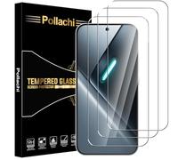 Pollachi[3 Pack Screen Protector for Xiaomi POCO X8 Pro,Tempered Glass Film Designed for Xiaomi POCO X8 Pro,Drop-proof up to 10m,Prevent White Edges Bubbles,No Bubbles Protective Film