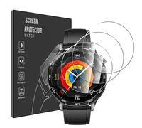 Pollachi for Huawei Watch GT 5/5 Pro/4 46MM Screen Protector [3 Pack] Tempered Glass Film for Huawei Watch GT 5/5 Pro/GT 4 46MM,Protective Film 9H Hardness,Shatterproof,Anti Fingerprints