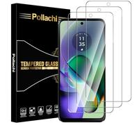 Pollachi for Motorola Moto G54/G14/G54 Power 2024 Screen Protector [3 Pack] Tempered Glass Film Designed for Moto G54 Power,9H Hardness,Shatterproof,Anti Fingerprints,No Bubbles Protective Film