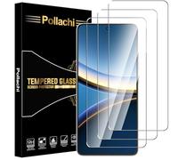 Pollachi for Xiaomi Poco F7 Pro/Xiaomi Poco F7 Ultra 5G Screen Protector [3 Pack] Tempered Glass Film for Poco F7 Pro/F7 Ultra 5G,Protective Film 9H Hardness,Shatterproof,Anti Fingerprints,No Bubbles