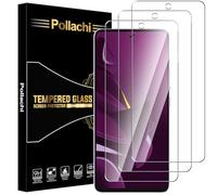 Pollachi for Xiaomi Poco M7 Pro 4G Screen Protector [3 Pack] Tempered Glass Film for Xiaomi Poco M7 Pro 4G,Protective Film 9H Hardness,Shatterproof,Anti Fingerprints,No Bubbles