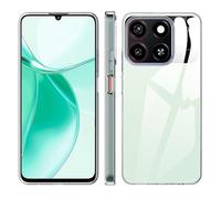 Pollachi for ZTE Blade A35/Blade A55 Clear Case a TPU Shell,Soft Bumper Scratch Resistant Silicone Pad Shell-Transparent[Not Yellowing]