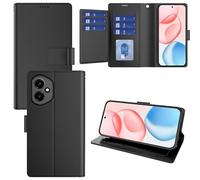 Pollachi Phone Case for Honor 400 5G(9 Cards),Honor 400 5G Accessories Flip Magnetic Case,PU Leather Foldable Wallet Cover with Reid Blocking,Holder and Stand[Black]