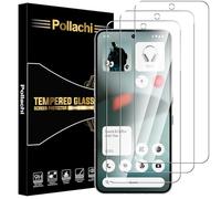 Pollachi Screen Protector for Nothing Phone (3)[3 Pack] Nothing Phone (3) Tempered Glass Film,Protective Film 9H Hardness,Shatterproof,Anti Fingerprints,No Bubbles