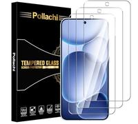 Pollachi Screen Protector for Oppo Find x8s[3 Pack] Oppo Find x8s Tempered Glass Film,Protective Film 9H Hardness,Shatterproof,Anti Fingerprints,No Bubbles