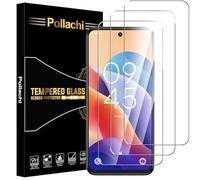 Pollachi Screen Protector for TCL 60 SE[3 Pack] TCL 60 SE Tempered Glass Film,Protective Film 9H Hardness,Shatterproof,Anti Fingerprints,No Bubbles