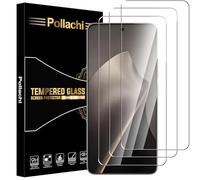 Pollachi Screen Protector for Xiaomi 15T/Xiaomi 15T Pro[3 Pack] Tempered Glass Film,Protective Film 9H Hardness,Shatterproof,Anti Fingerprints,No Bubbles