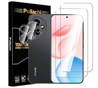 Pollachi Tempered Glass for Honor 400 Screen Protector 2 Pack+2 Pack Camera lens protector,Honor 400 Tempered Glass Screen Protector,9H Hardness,Anti-Scratch,No Bubbles