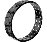 POLLDAN Magnetic Bracelet for Women - 6200 Gauss Power | 3X Power Titanium | Adjustable in Adorable Gift Box | Stylish Magnetic Jewelry Gifts, L, Titanium, Quartz