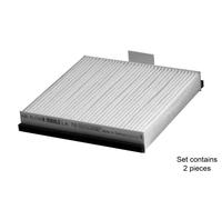 Pollen Air Filter (Standard) La76/S 76832844 By Mahle Original - 2 Pack