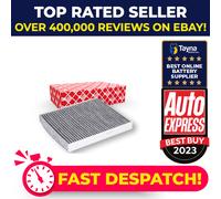 FEBI Bilstein Cabin Air Filter 19592 - Activated Carbon - for Mercedes-Benz, Audi
