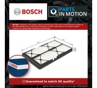 Cabin filter Particulate Filter 1 987 432 044 BOSCH for MERCEDES-BENZ VITO Bus