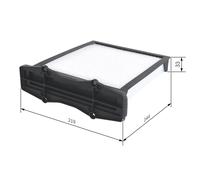 Bosch Car Cabin Filter M2116 - 1987432116